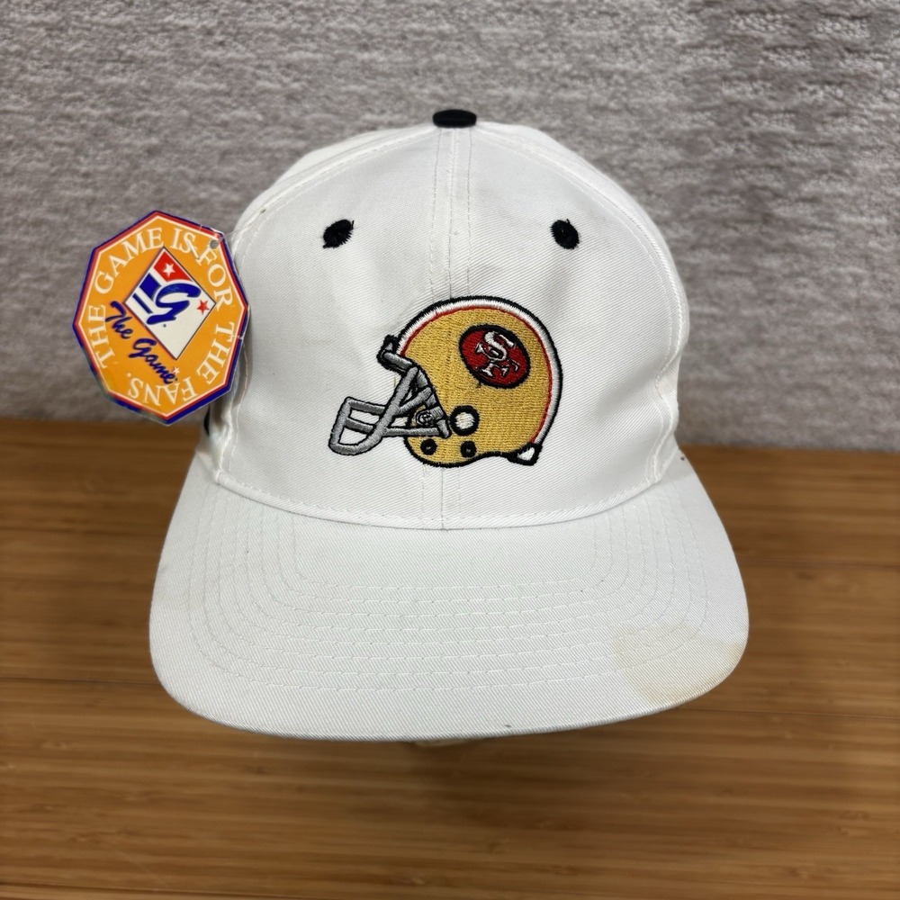 San Francisco 49ers Super Bowl XXIX 29 Hat 1995 VTG The Game NEW Stains